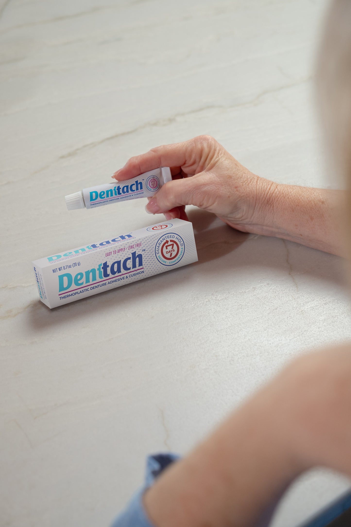 Denttach Thermoplastic Denture Adhesive & Cushion 20g PACK