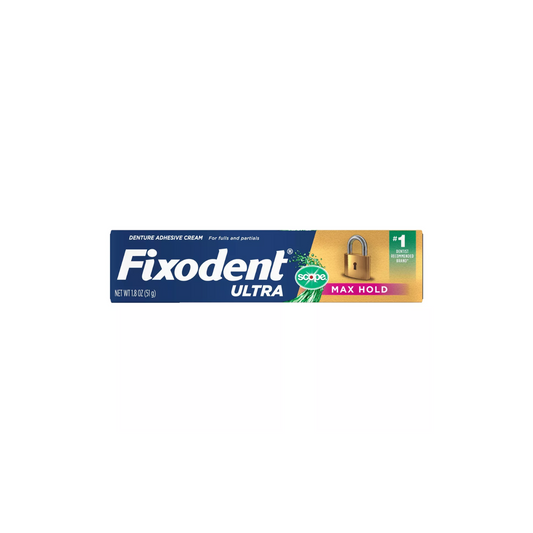 Fixodent Ultra Max Hold Plus Scope Flavor 51g