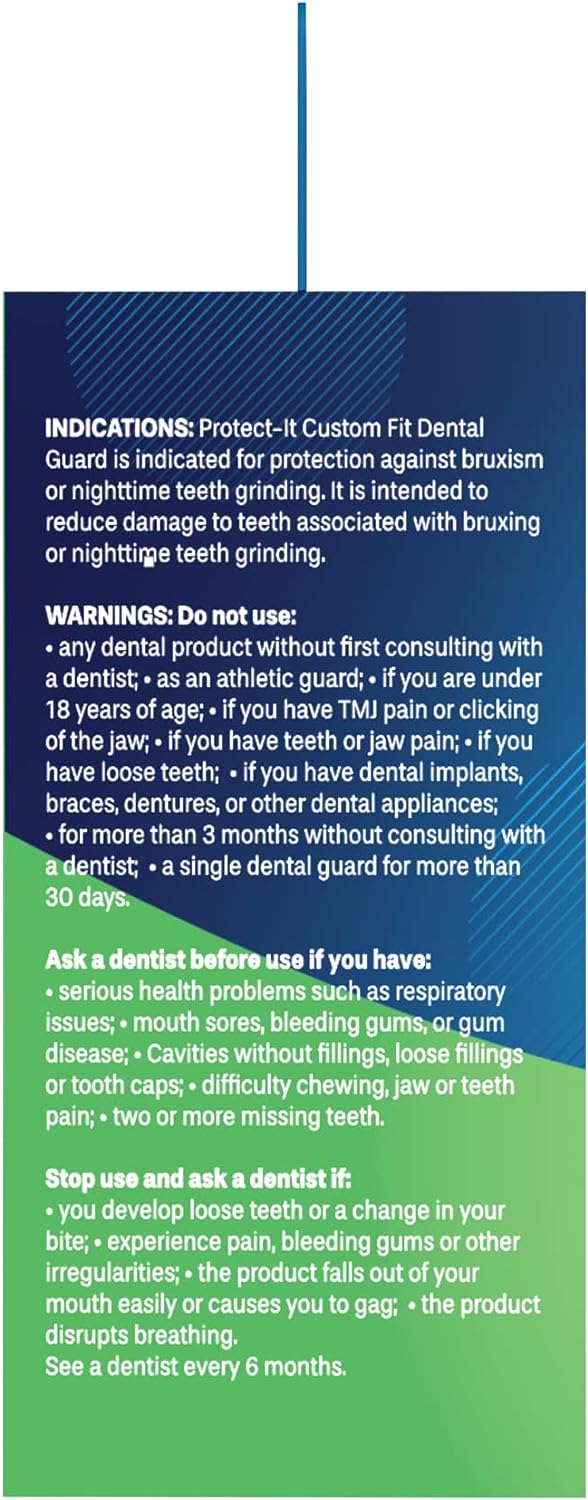 DENTEMP Protect-It Custom Fit Dental Guards - 8 VALUE PACK