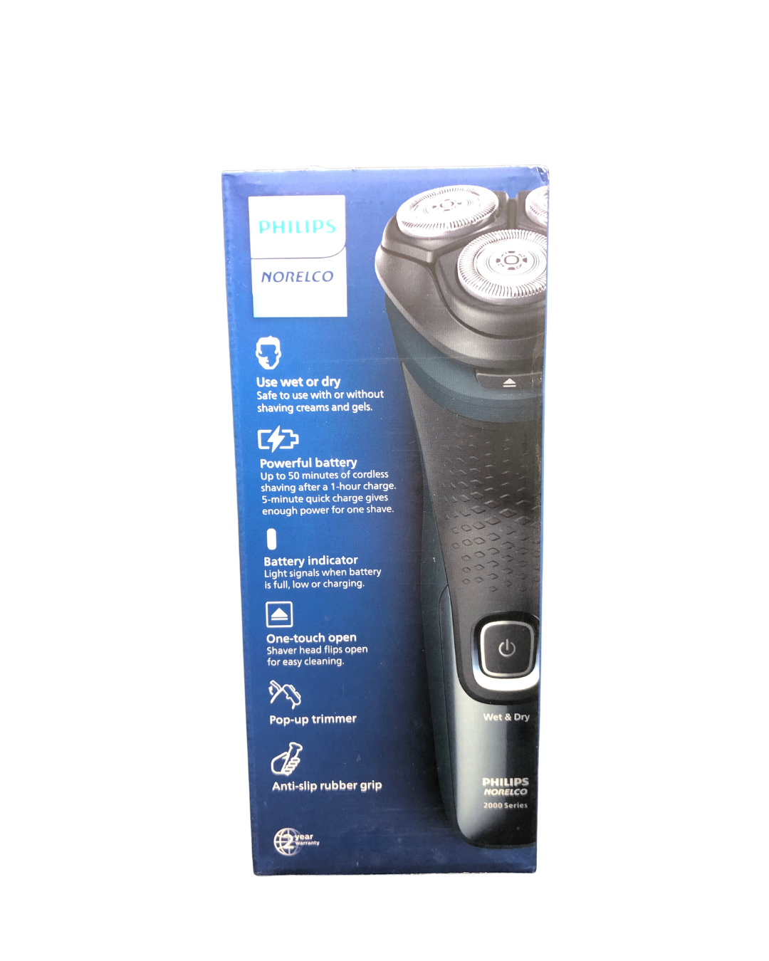 Philips Shaver 2600 Wet & Dry Electric Shaver