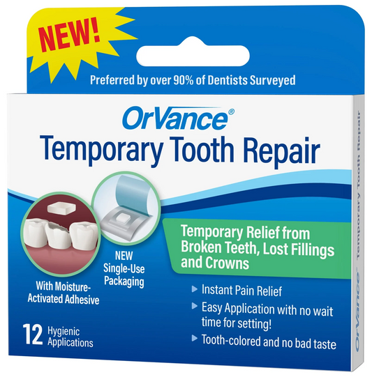 OrVance Temporary Tooth Repair 12 APPLICATIONS