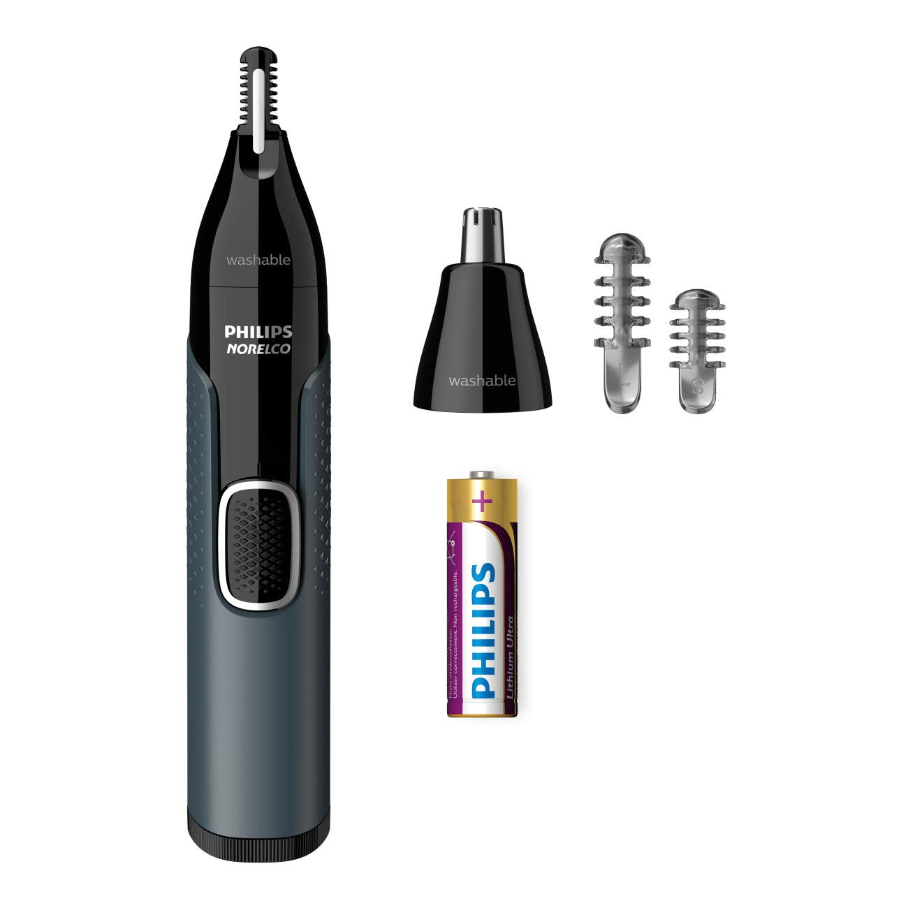 Norelco Philips Nose Trimmer 3000, for Nose, Ears Eyebrows, NT3600/62