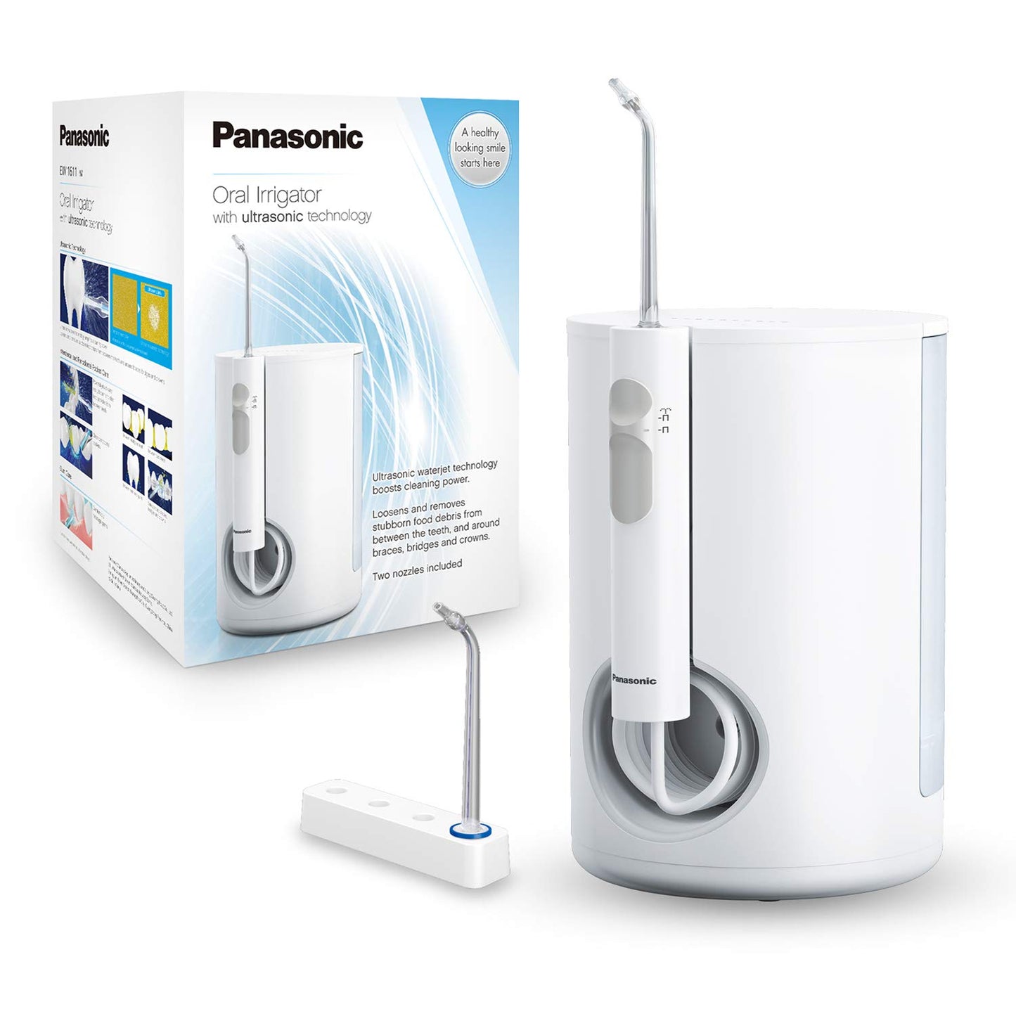 Panasonic Dental Water Flosser & Oral Irrigator EW1611W