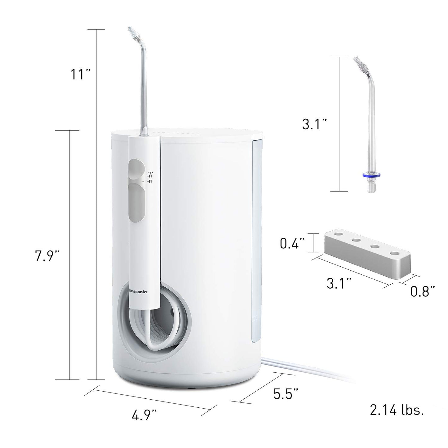 Panasonic Dental Water Flosser & Oral Irrigator EW1611W