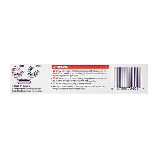 Fixodent Ultra Max Hold Denture Adhesive Cream 62g