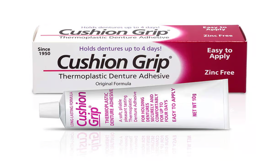 Cushion Grip® Thermoplastic Denture Adhesive - Trial Size