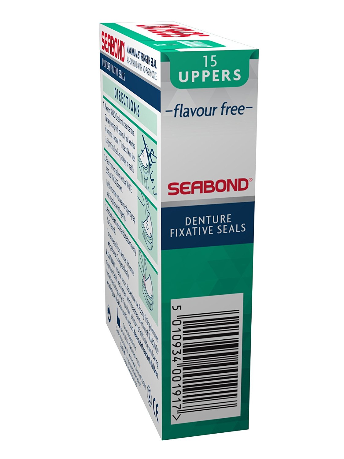 Sea Bond Denture Fixative Seals Original 15 Uppers
