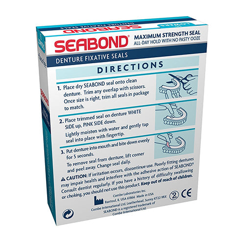 Sea-Bond® Denture Fixative Seals Original Lowers 15ct