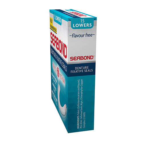 Sea-Bond® Denture Fixative Seals Original Lowers 15ct