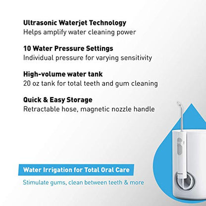 Panasonic Oral Irrigator EW1613W541 with an Orthodontic Nozzle