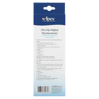 Apex Flex-Tip Digital Thermometer