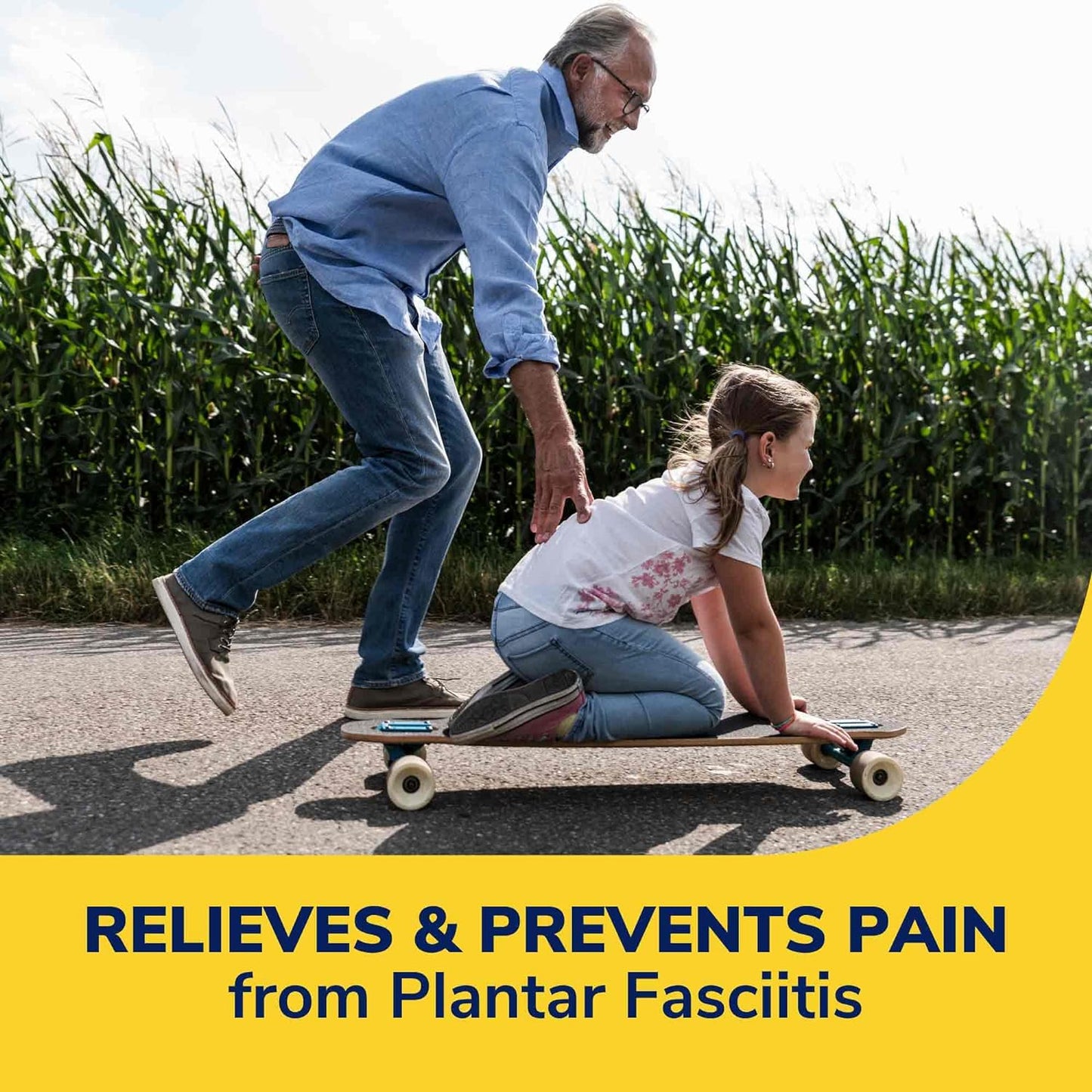 Dr. Scholl’s Plantar Fasciitis Pain Relief Orthotic Insoles Men Size 8-13