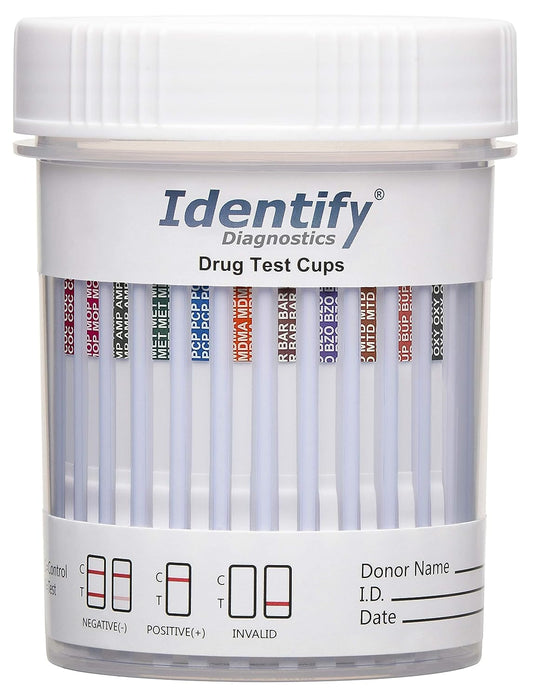 12 Panel Instant Drug Test Cup by Identify Diagnostics