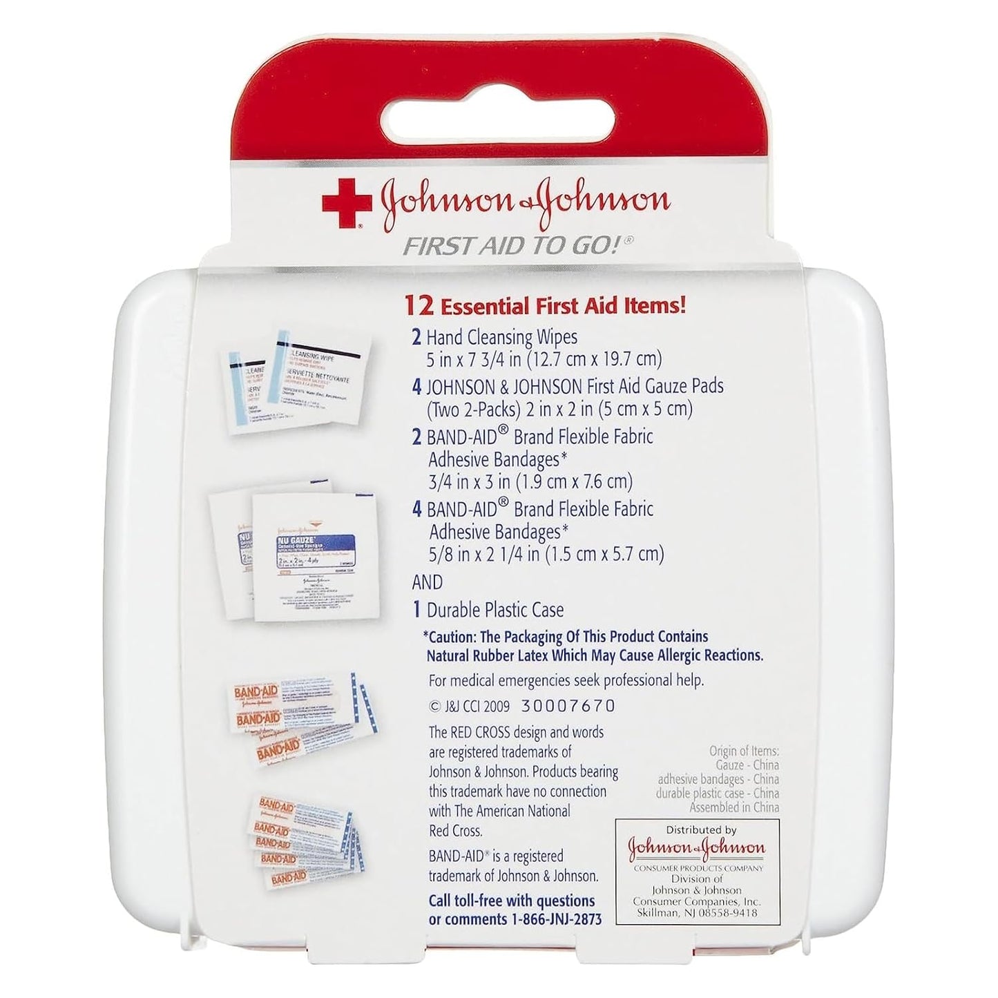 Johnson & Johnson First First Aid Kit Travel Size
