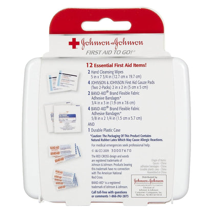 Johnson & Johnson First First Aid Kit Travel Size