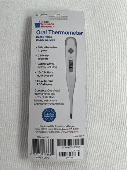 Oral Digital Thermometer