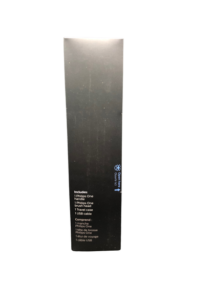 Philips One by Sonicare Rechargeable Toothbrush, Shadow Black
