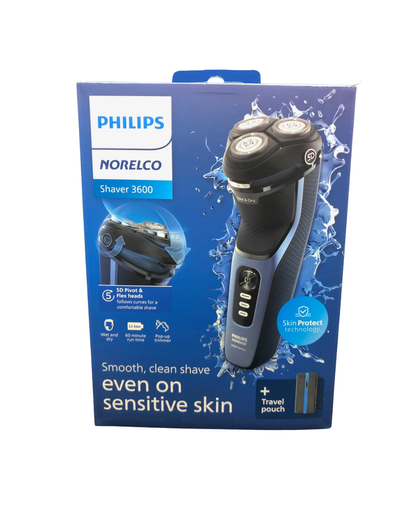 Philips Norelco Shaver 3600 Wet & Dry Electric Shaver S3243/91