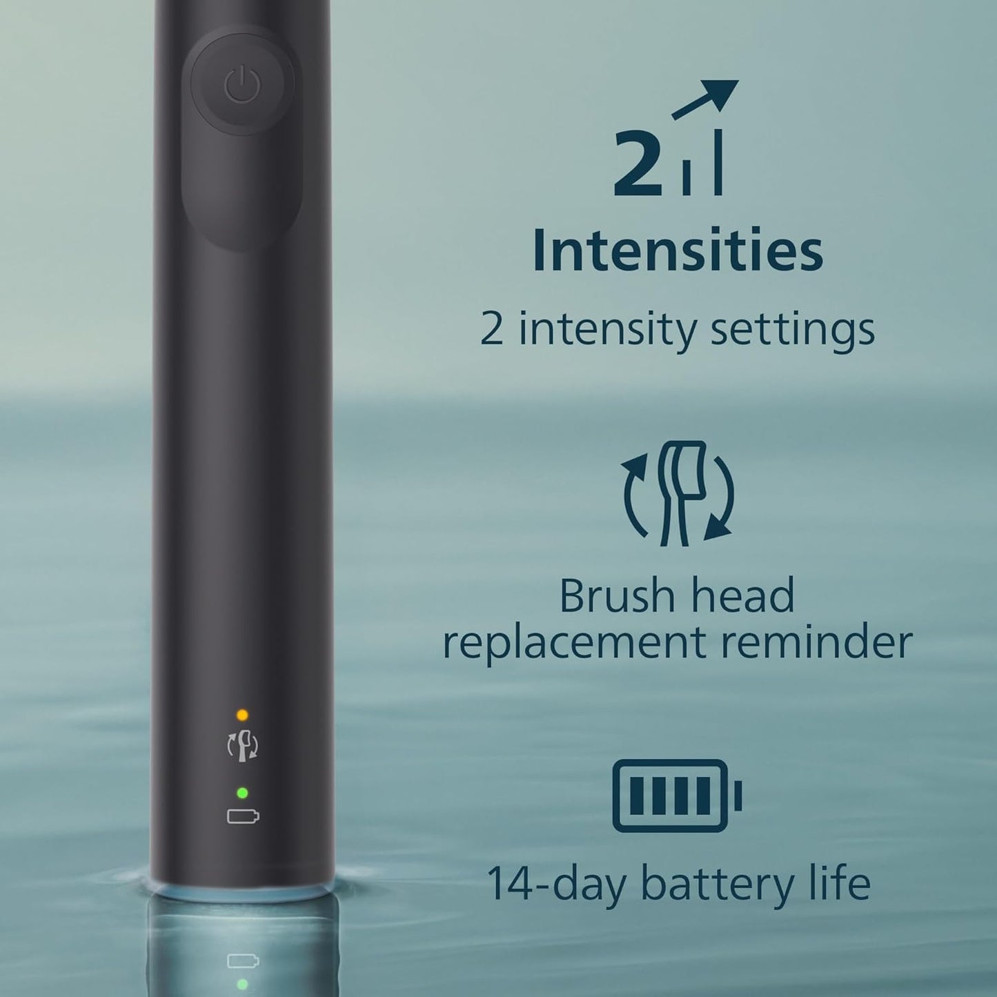 Philips Sonicare 4100 Series Sonic Electric Toothbrush Black