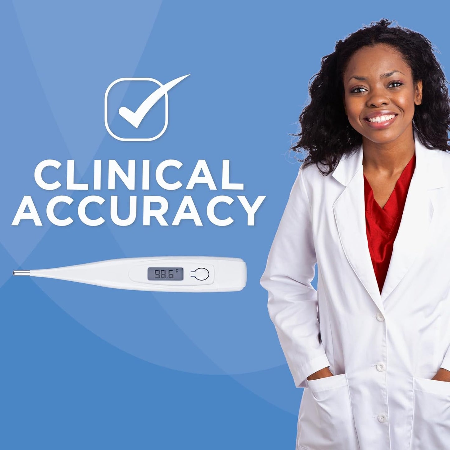 Veridian Healthcare 60-Second Digital Thermometer