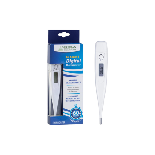 Veridian Healthcare 60-Second Digital Thermometer