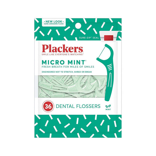 Plackers Flossers Micro Mint 36 PACK